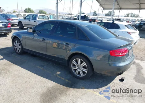 2011 Audi A4 2.0T Premium z USA, uszkodzony, nr VIN WAUAFAFLXBN056864